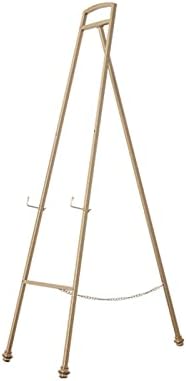 A-Frame Artist Easel Adjustable Height 145cm Tall Gold