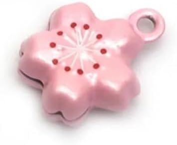 10 Pcs Cherry Blossom Bells For DIY Jewelry And Crafts