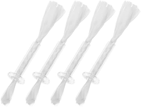 4pcs Fiberglass Oil Lamp Wicks with Tube Holder Replacement Parts