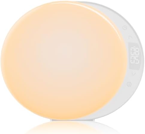 ANTDALIS Sunrise Alarm Clock with Natural Light and Snooze