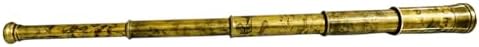 32 Inches Solid Brass Telescope with Antique Leather Cover