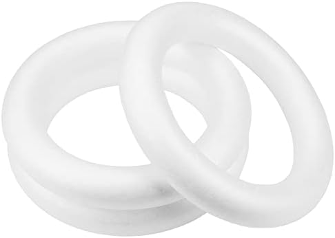 ZOENHOU 3 Pack 12x2 Inch Craft Foam Wreath