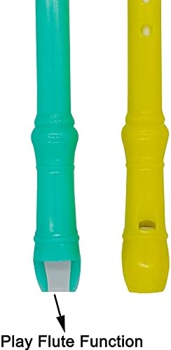 Maydahui 30 PCS Flute Shape Rollerball Pens with Gel Ink