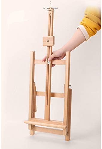 Portable Beech Wood Easel with Adjustable Height