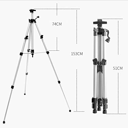 Portable Metal Easel for Art and Sketching 153CM Adjustable Stand