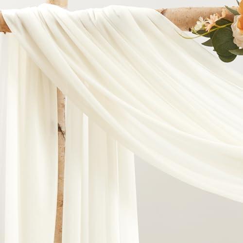 30 x 20ft Wedding Arch Draping Fabric Panel