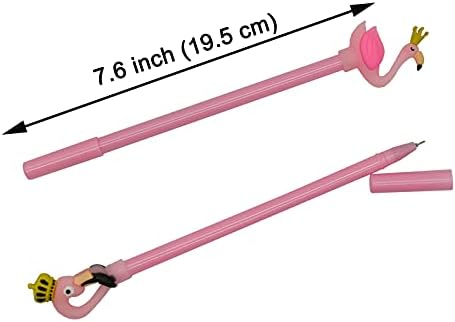 Maydahui 12 Pcs Flamingo Gel Pen Cute Cartoon Design