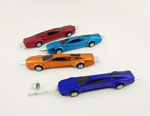 12PCS Racing Car Ballpoint Pens for Kids School Supplies Gifts Blue Ink