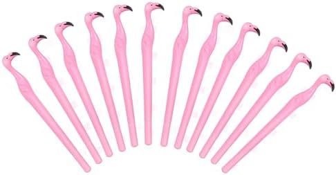 20pcs Flamingo Gel Ink Pens Black Ink for Office School Home Gifts