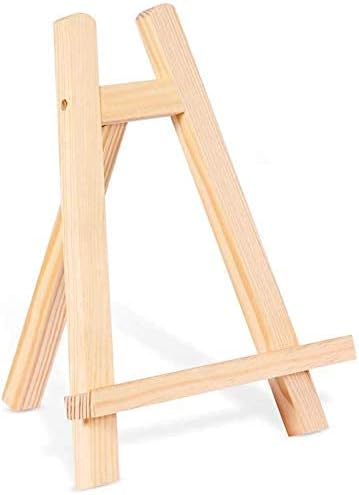 Small Portable Desktop Easel Stand for Art and Poster Display