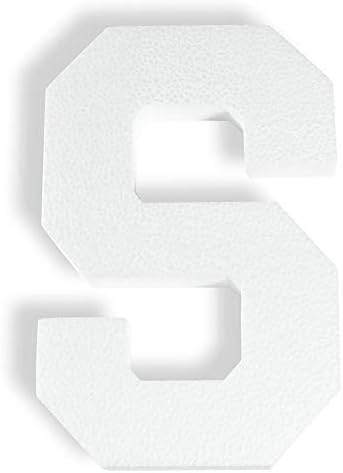 Andersons White Foam Letters S Set of 3