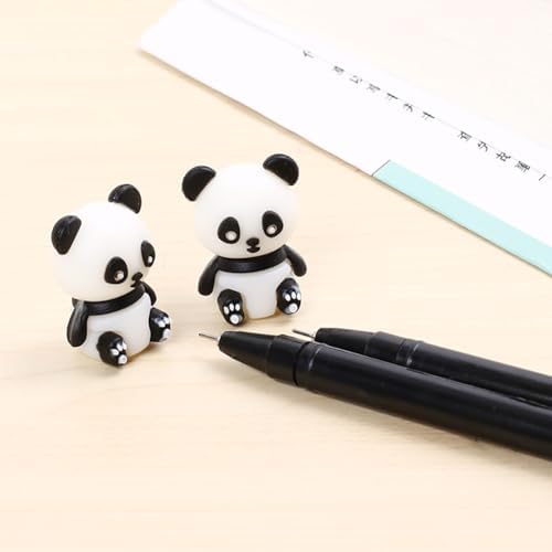 12Pcs Cute Panda Gel Pens for Kids and Adults