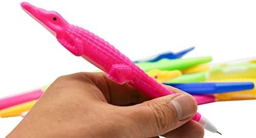 Maydahui 12 Pcs Cute Alligator Gel Pens