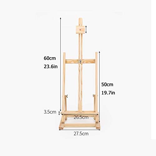 Portable Wood Desktop Easel with Adjustable Height