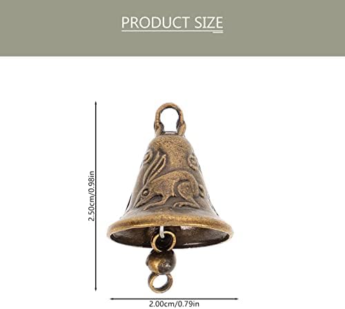 MAGICLULU 11pcs Mini Jingle Bells Christmas Tree Pendants