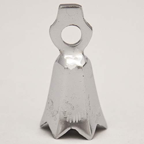 One Dozen 2 Inch Silver Tinkly Bells for Wedding