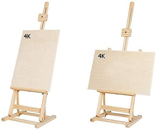 Portable Wood Desktop Studio Easel for Painting and Display