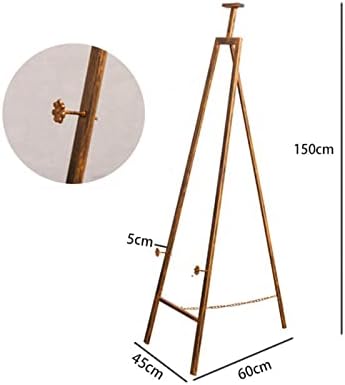 Sturdy Metal Easel Stand 150cm Tall Foldable