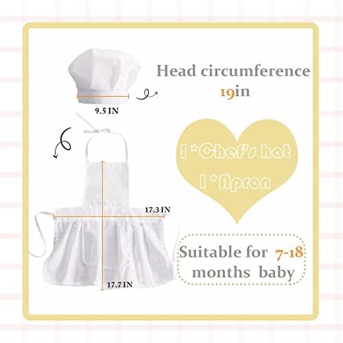 KHC-KHF Baby Chef Costume Outfit Set