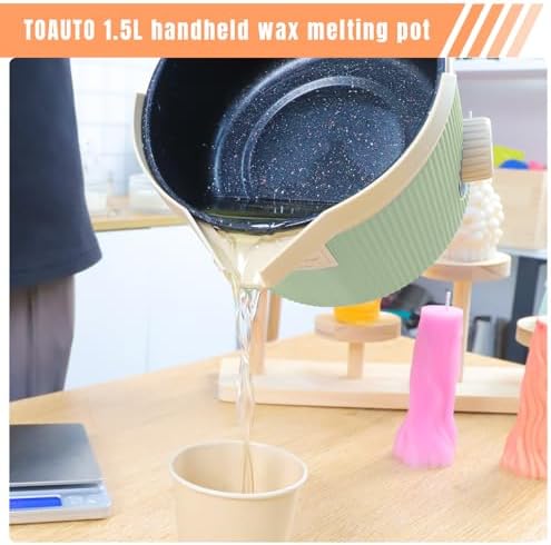 TOAUTO Candle Making Kit with 3Lbs Melting Pot