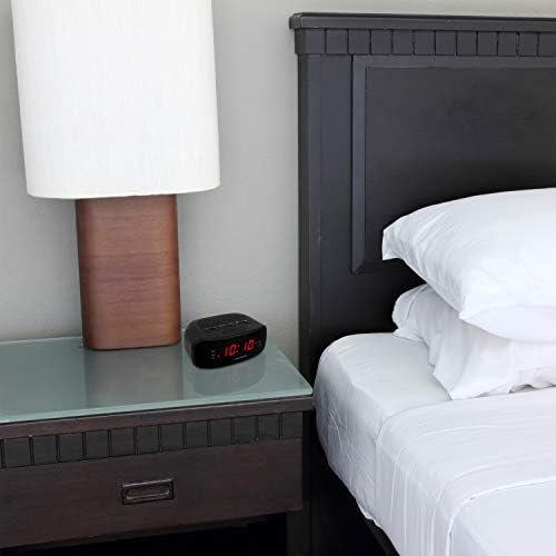 Magnasonic Digital AM FM Clock Radio with Dual Alarm and Sleep Function