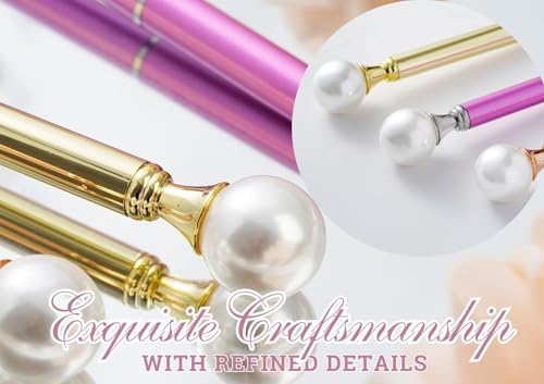Innobeta Pearl Decorated Metal Pens Set of 3