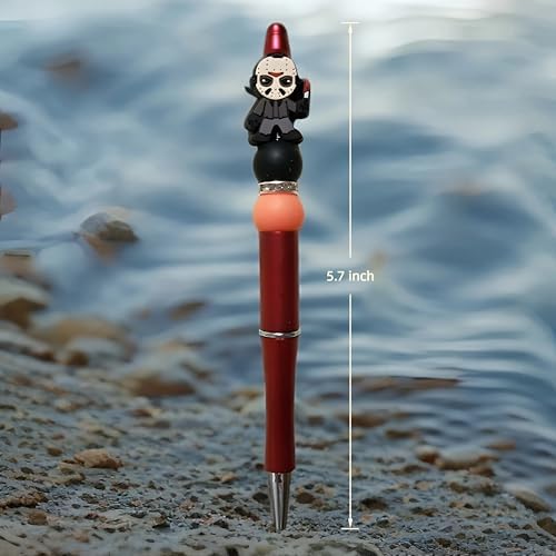 7PCS Horror Movie Pens with Clear Storage Box