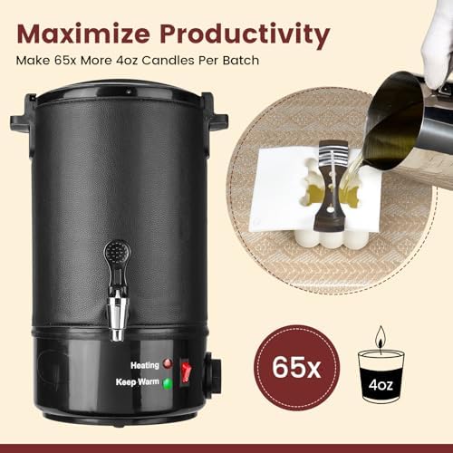POWLAB 8L Electric Wax Melter for Candle Making 1