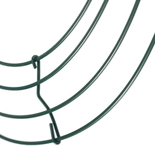 Stark 3 Pack Green Wire Wreath Frames for Crafts