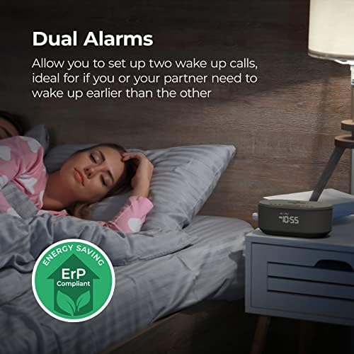 i Box Dawn FM Radio with Bluetooth and Wireless Charging