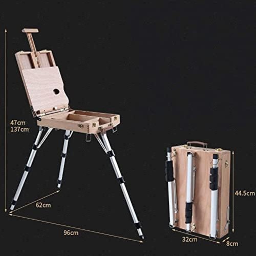 Portable Aluminum Artist Easel Stand with Adjustable Height