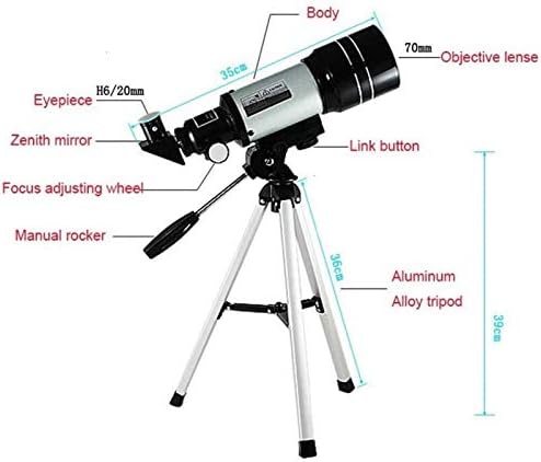 Ultra HD Portable Telescope for Astronomy Beginners