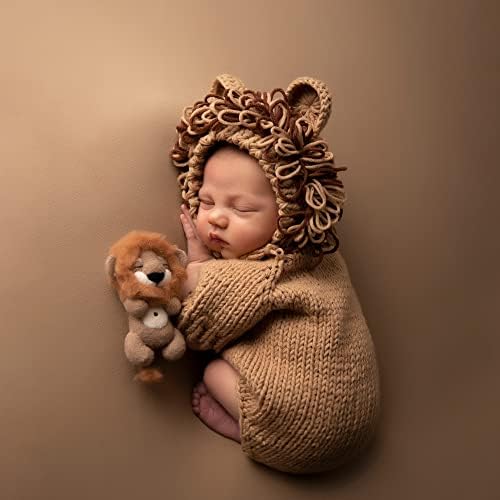 MG House Baby Lion Photography Outfit Set