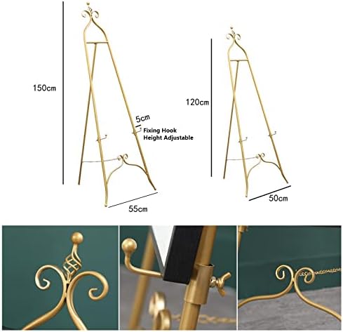 Folding A-Frame Easel for Painting and Display