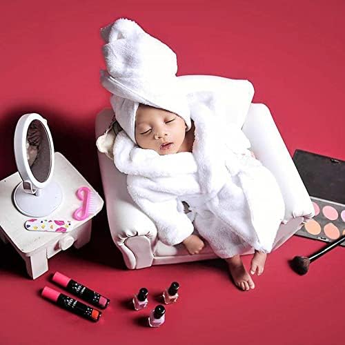 MG House Newborn Baby Photography Bathrobe Outfit Set