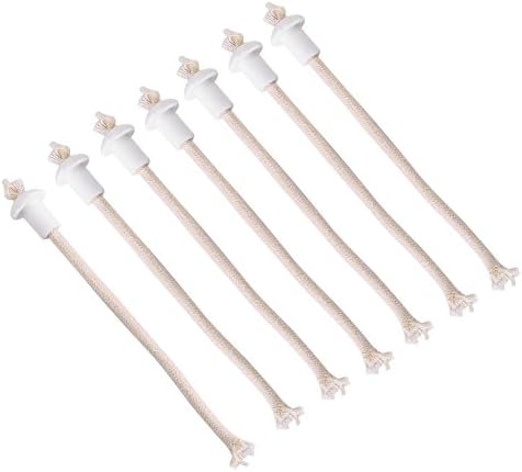 7Pcs Heat Kerosene Wick for Oil Lantern and Wine Bottle Candles