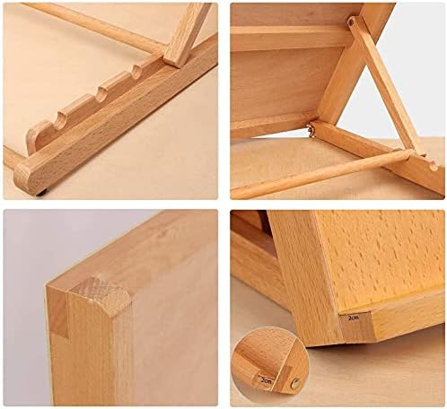 Adjustable Desktop Easel Stand for Artwork Display and Painting