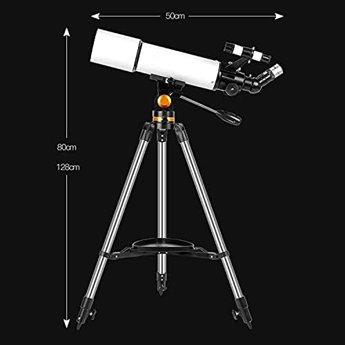 80mm Refractor Telescope for Kids and Beginners