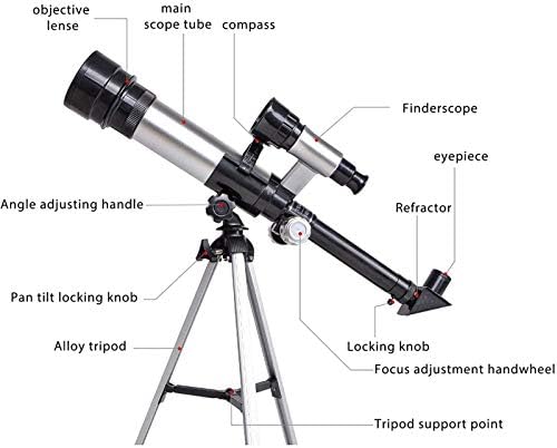 Telescope for Astronomy Beginners with 70mm Aperture and Tripod