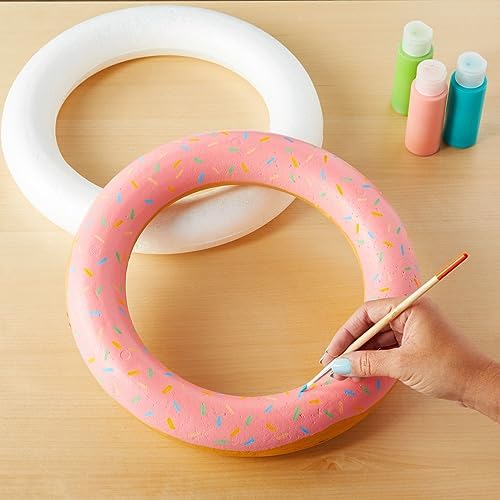 Juvale Foam Wreath Forms 3 Pack 2 Inch