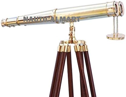 Floor Standing Admirals Solid Brass Binoculars 62