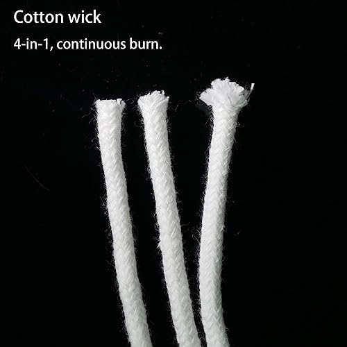 10 Ft Round 18 Oil Lamp Wicks for Small Kerosene Lamps