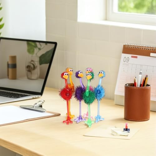 TOYANDONA 24pcs Ostrich Flamingo Pens for Kids