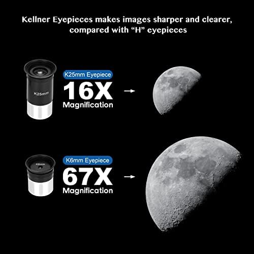 AOMEKIE 40070 70mm Telescope with Tripod and Phone Adapter