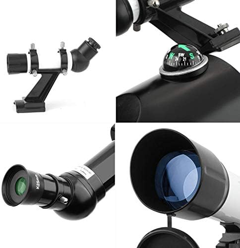 Beginner Telescope 60080mm Refractor with Tripod and Backpack