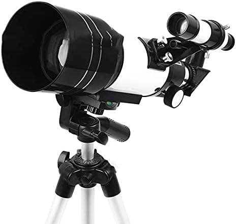 Telescope With Adjustable Tripod And Phone Holder For Beginner Astronomy