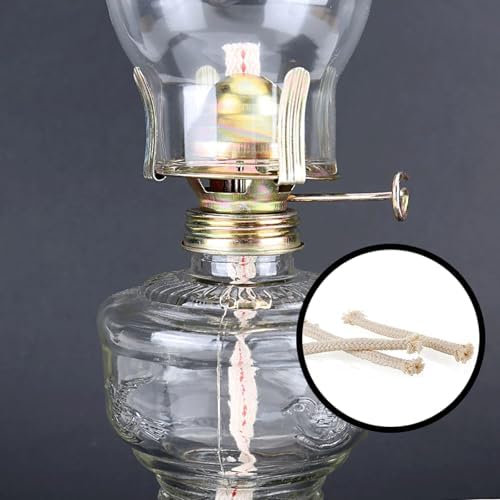 40PCS 14 Round Cotton Oil Lamp Wicks for Kerosene Alcohol Lamps
