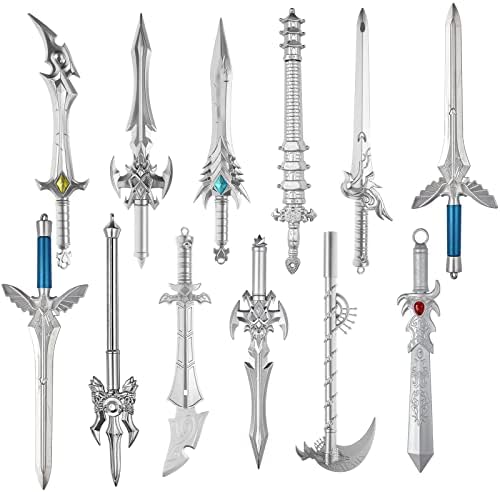 Zonon 12 Pack Sword Shape Gel Ink Pens Set