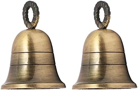 Antique Gold Brass Bells for Home and Festival Decor