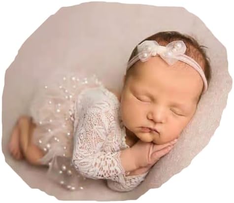 Zeroest Newborn Girl Photography Outfit 3 PCS Set